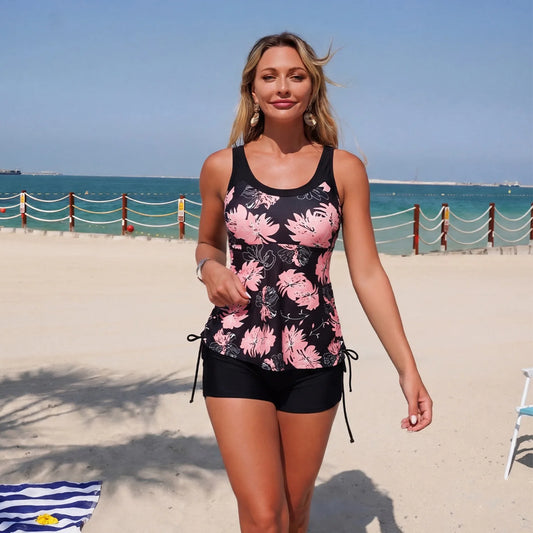 The "Coastal Serenity" Tankini Set