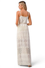 The Bohemian Rhapsody — Embroidered Tiered Maxi Dress