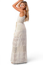The Bohemian Rhapsody — Embroidered Tiered Maxi Dress