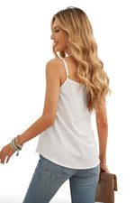 The Cloud Whisper — Scalloped Button-Front Camisole